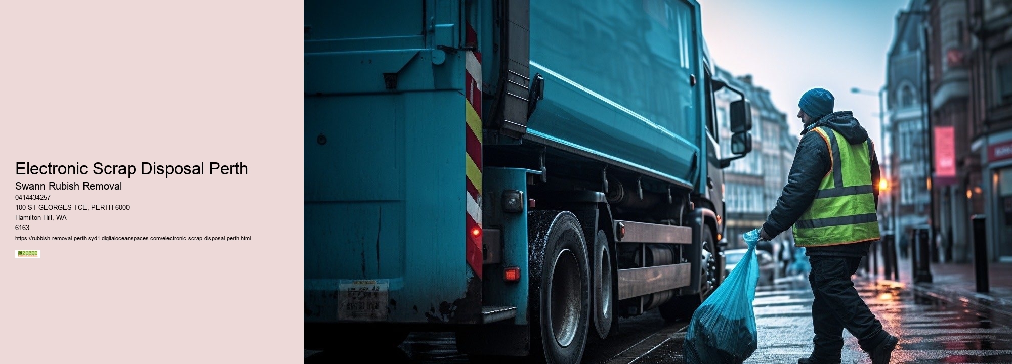 Electronic Scrap Disposal Perth