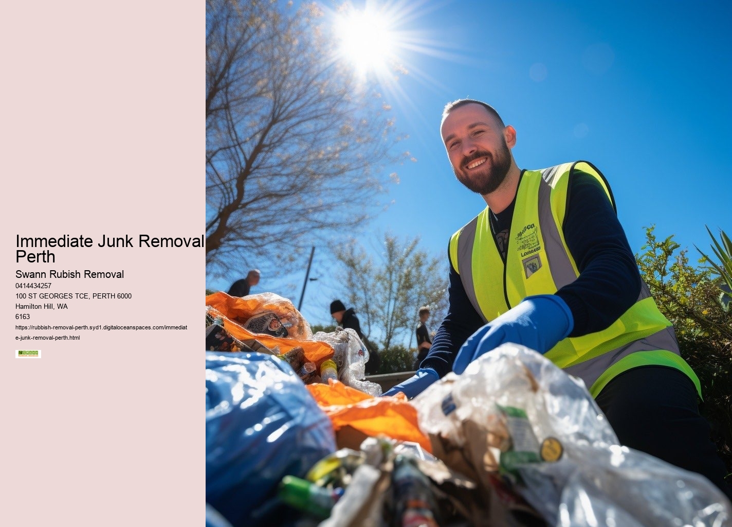 Eco-Friendly Rubbish Removal Perth