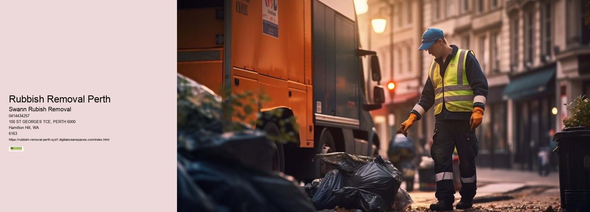 Perth Rubbish Collection Efficiency