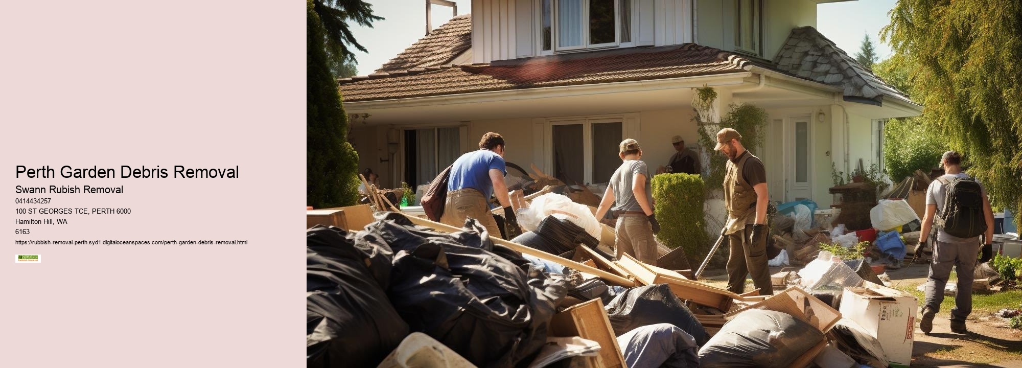 Perth Garden Debris Removal