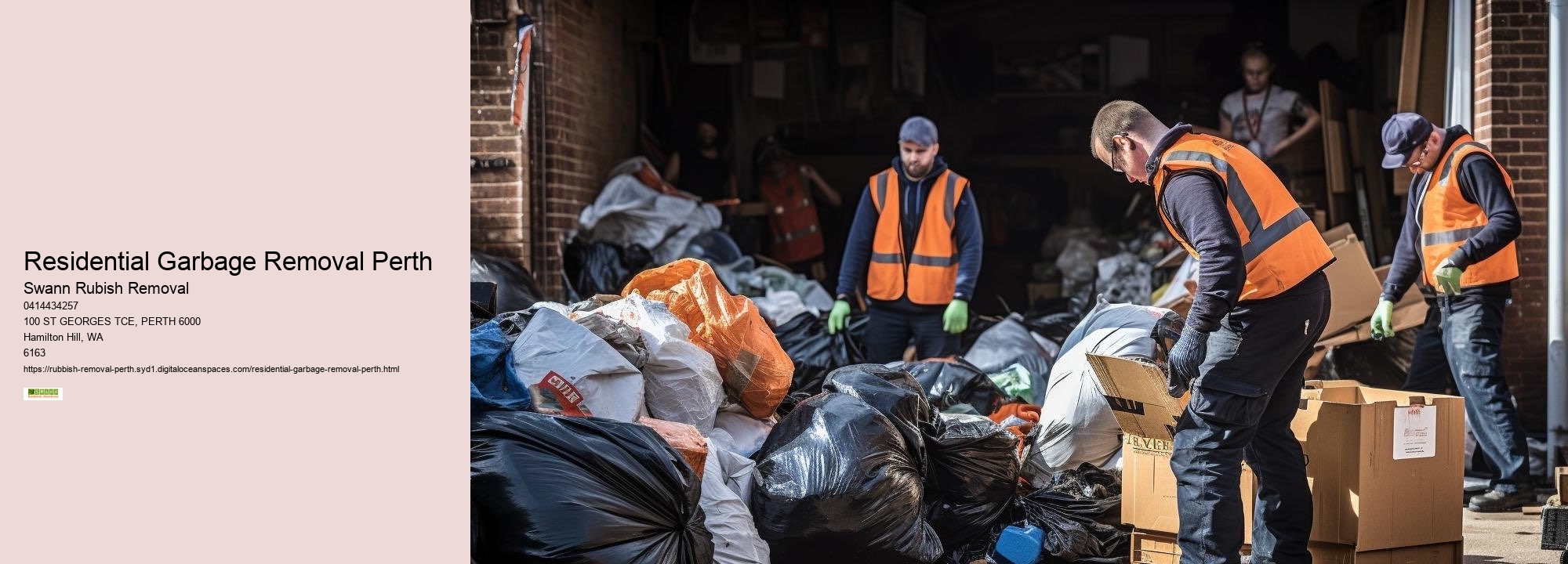 Streamlined Garbage Services Perth