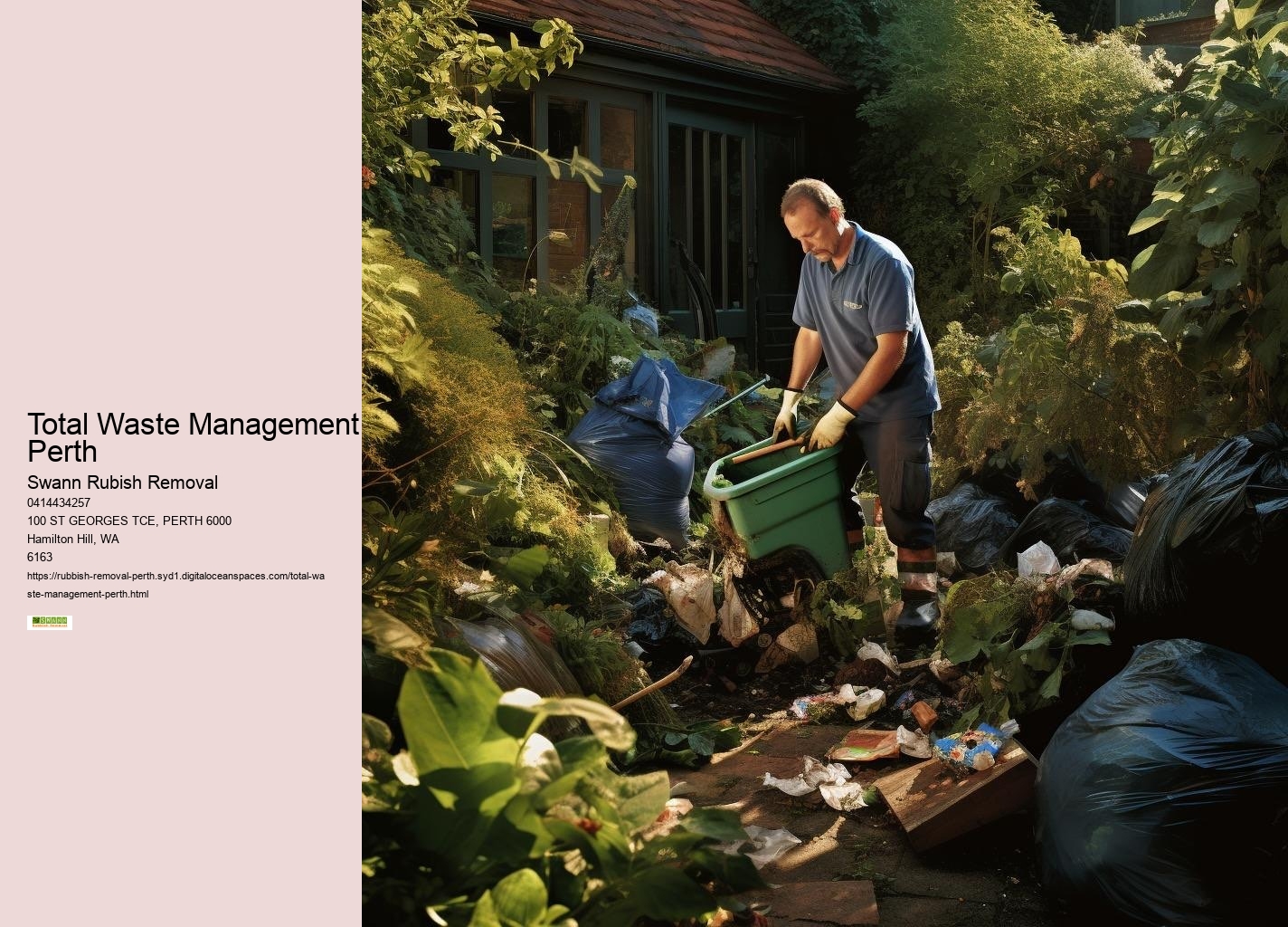 Quality Rubbish Removal Perth